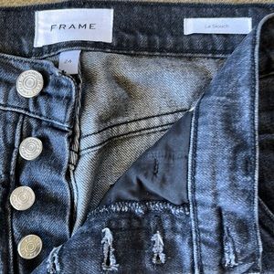 Frame 100% cotton Utility jeans.